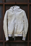 BORIS BIDJAN SABERI light grey jacket ZIPPER 22 FMM20006